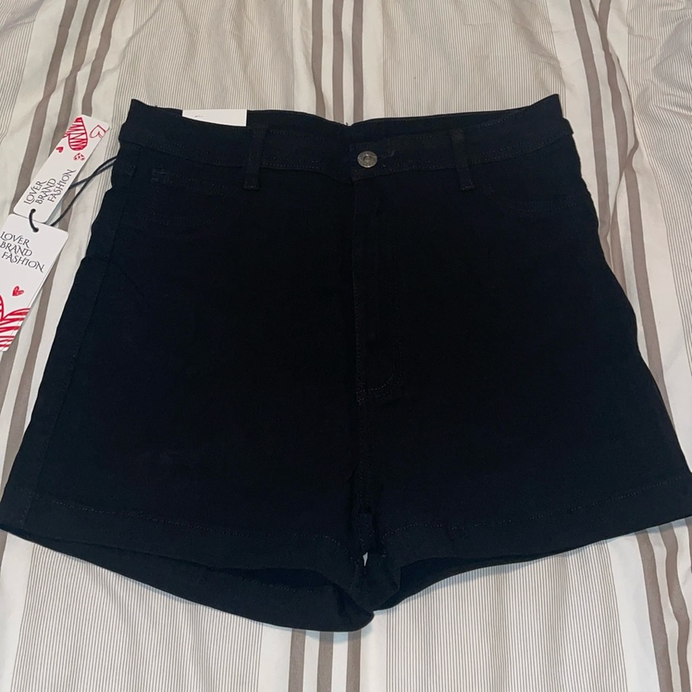 SIZE 2XL HYPER STRETCH BLACK SHORTS